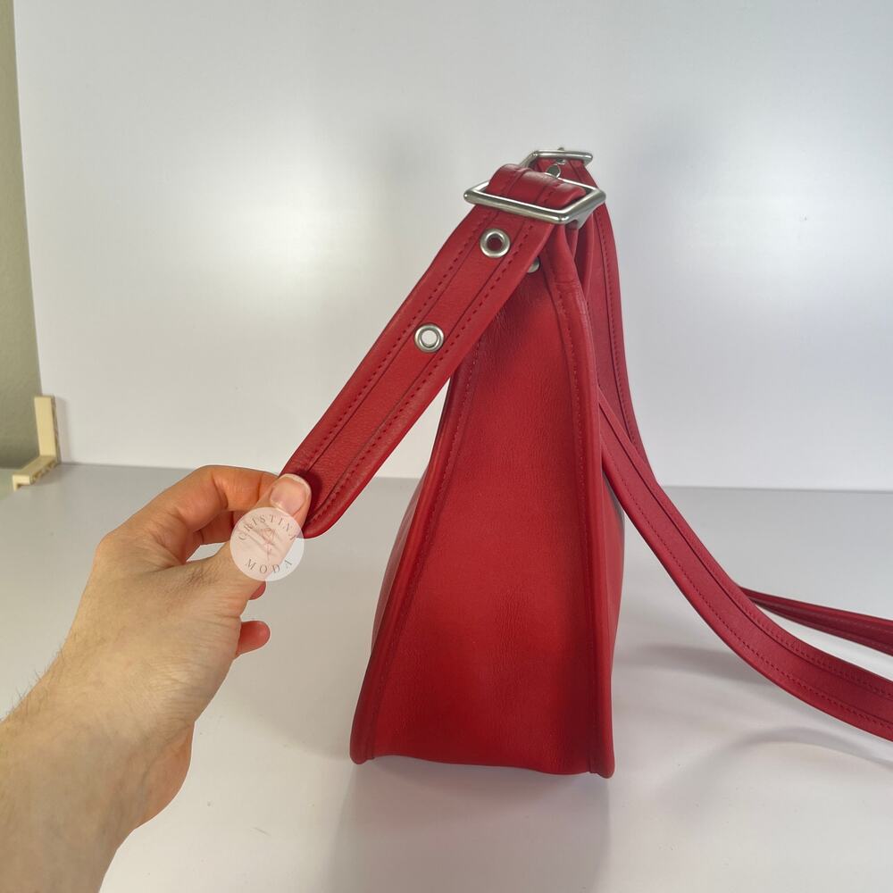 Vintage Coach Janice Legacy Bag 9950 Red 2006 - Picture 5 of 15